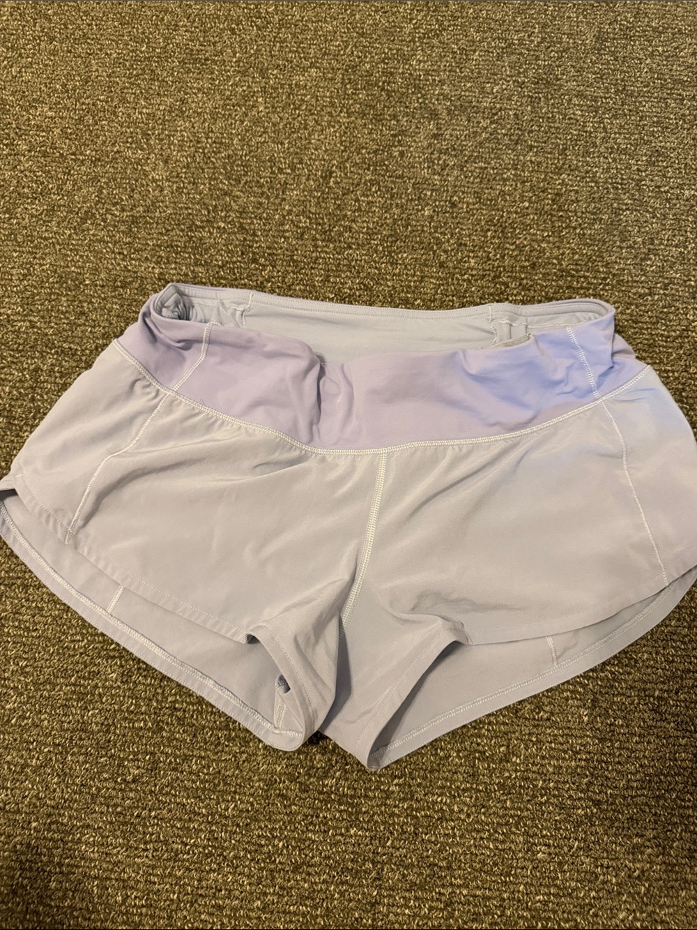 lululemon athletica Light Lavender Running Shorts
